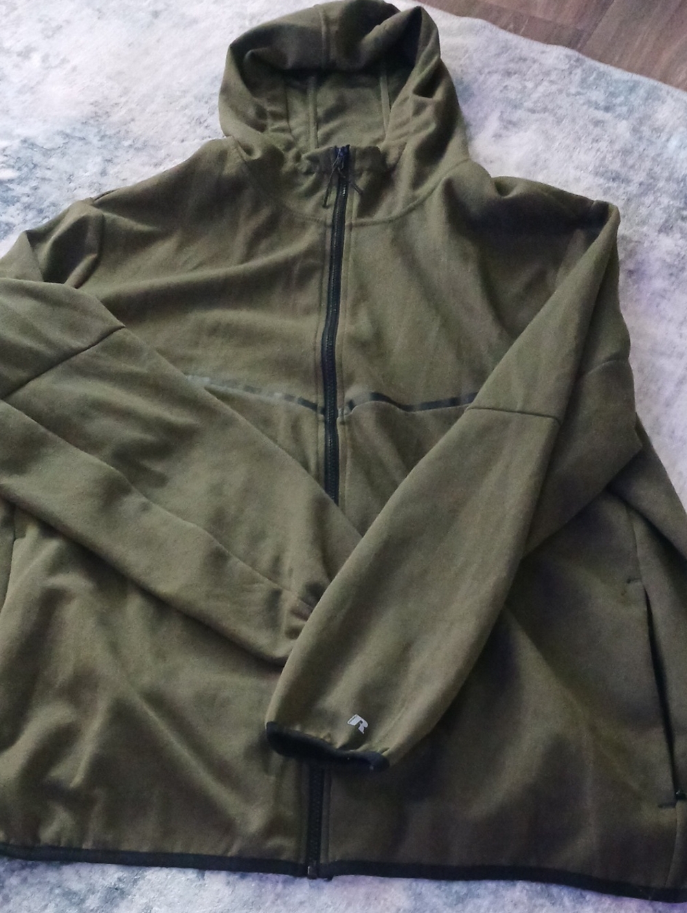 Russell Full Zip Hoodie Men 3xl